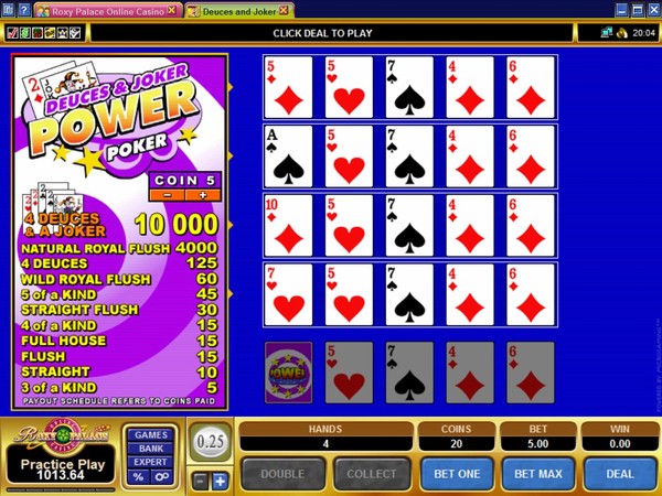 Roxy Palace Casino Screenshot